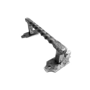 MANILLA DOBLE BASE MARTILLADA METAL 7"