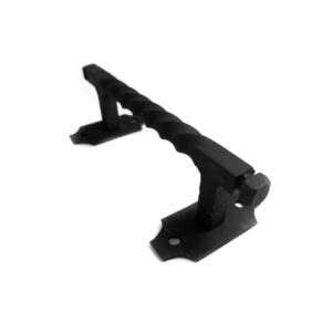 MANILLA DOBLE BASE SIMPLE NEGRA 7"