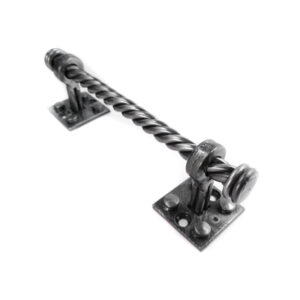 MANILLA TRENZADA RECTA METAL 9"